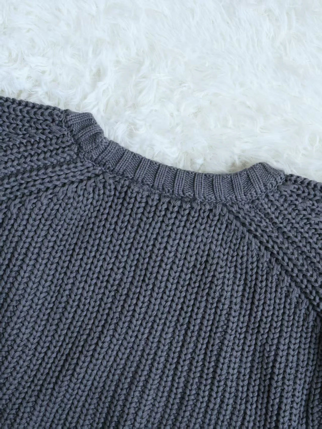 Fyredwrld garments 3 gauge knit gray