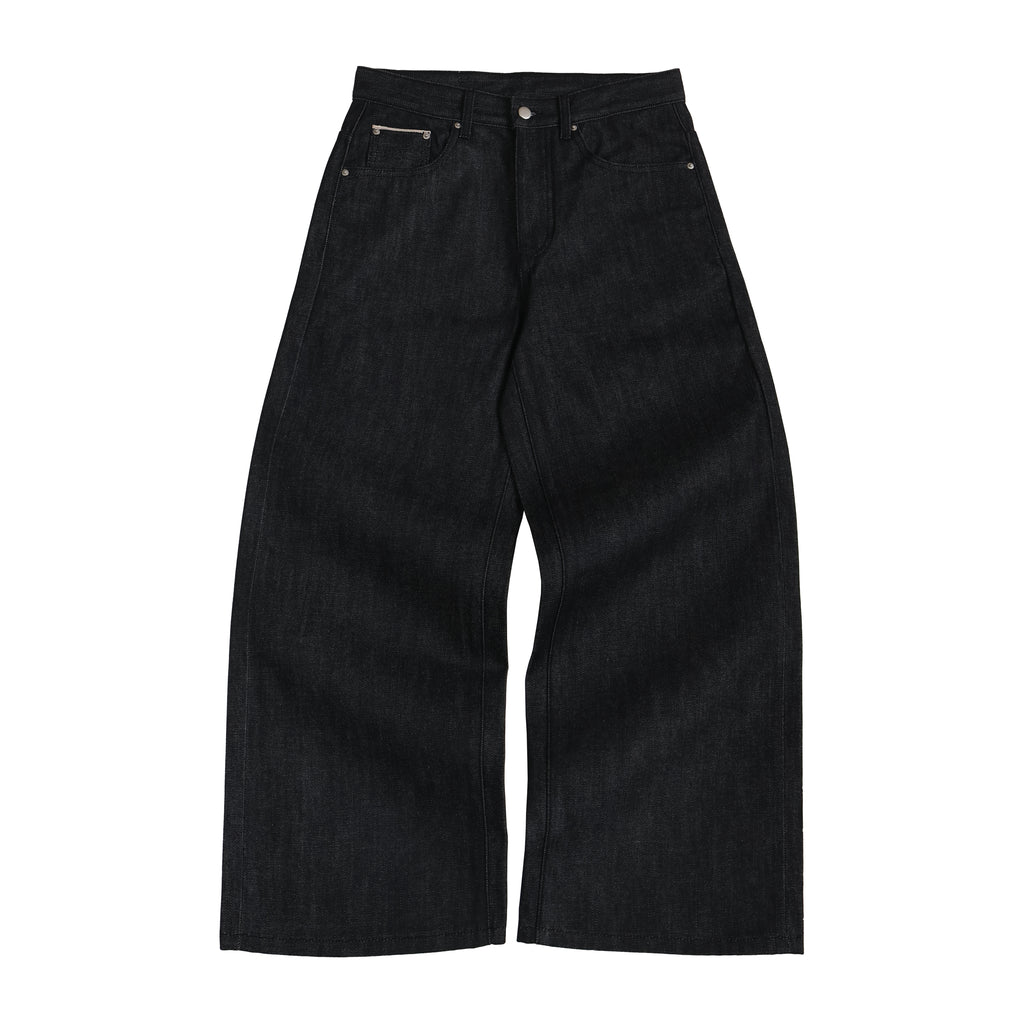 Fyredwrld black japanese selvedge denim