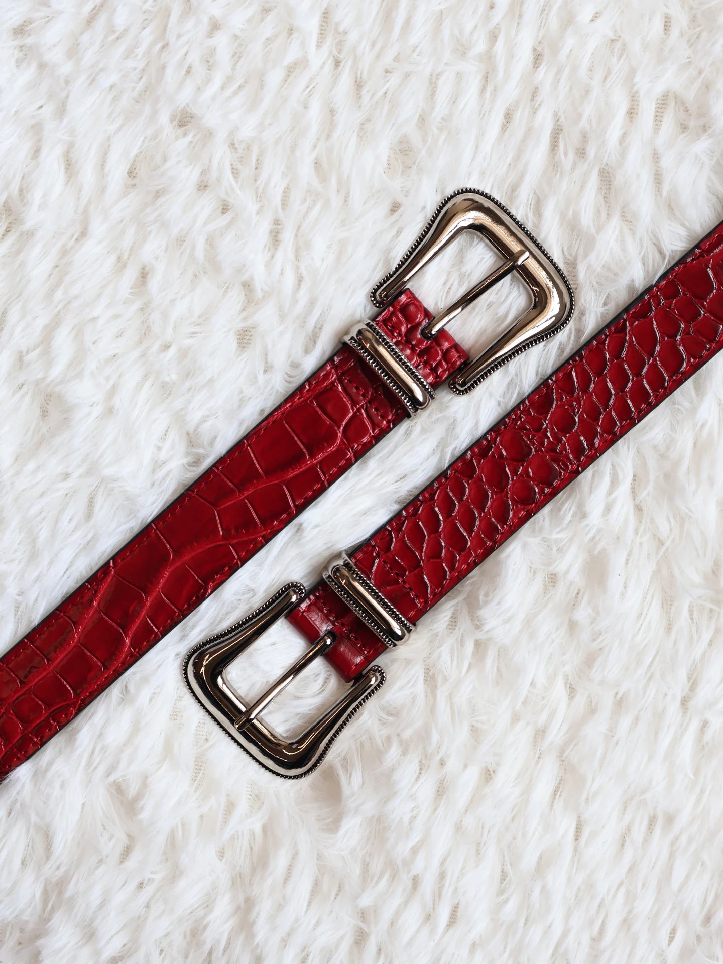 Fyredwrld Red Crocodile Belt