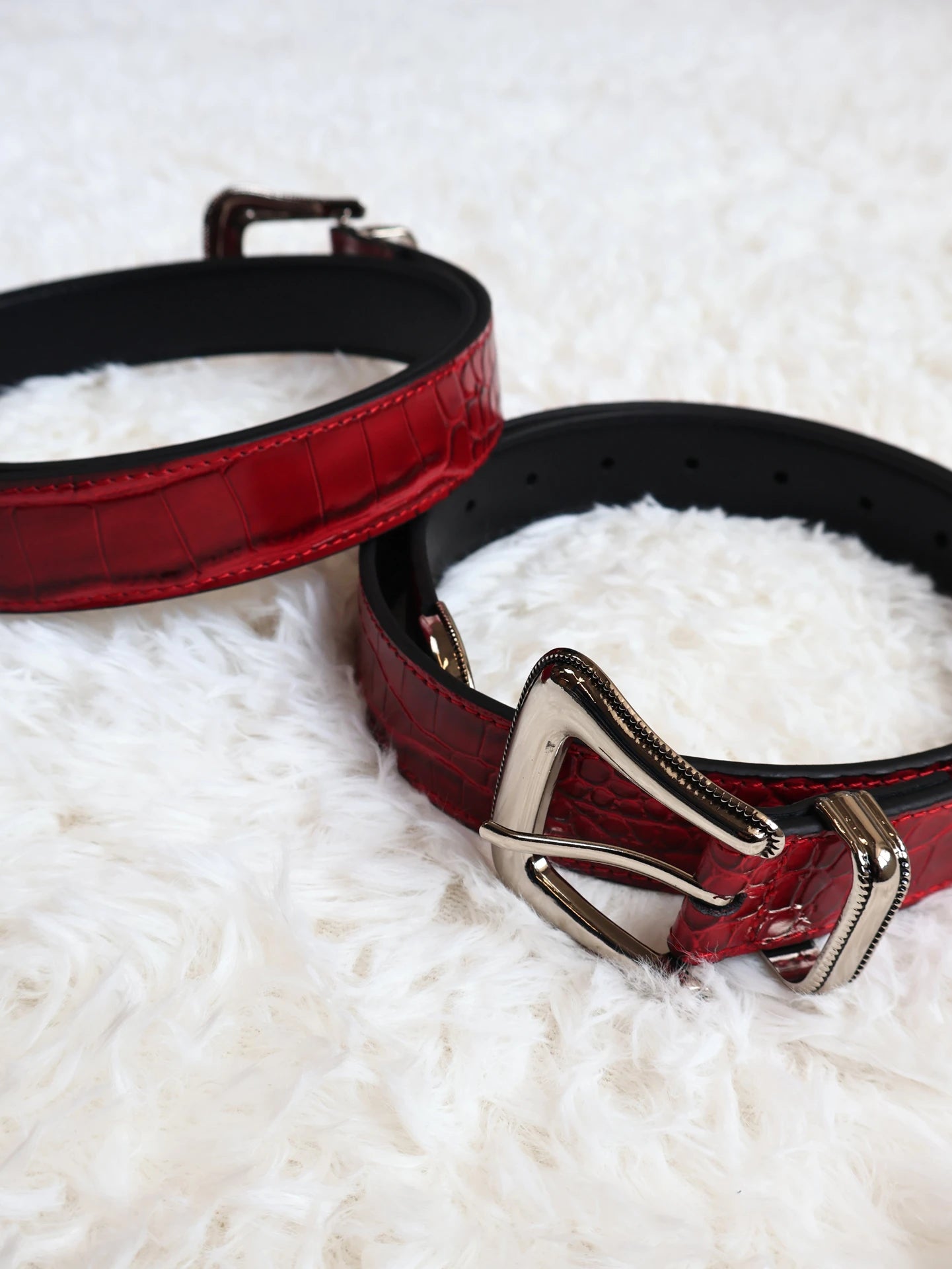 Fyredwrld Red Crocodile Belt