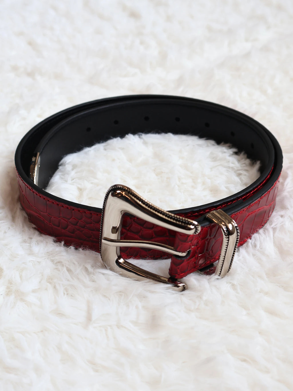 Fyredwrld Red Crocodile Belt