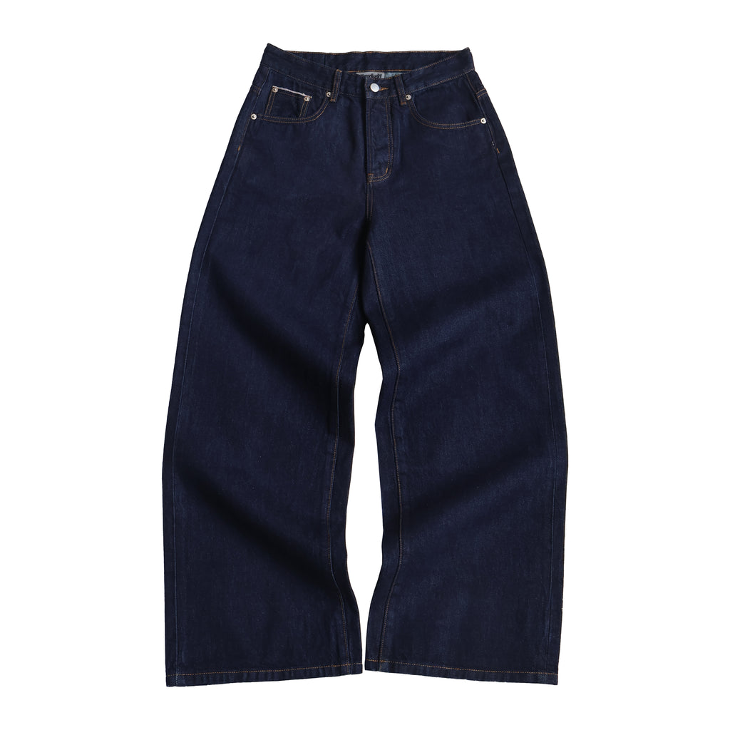 Fyredwrld navy japanese selvedge denim