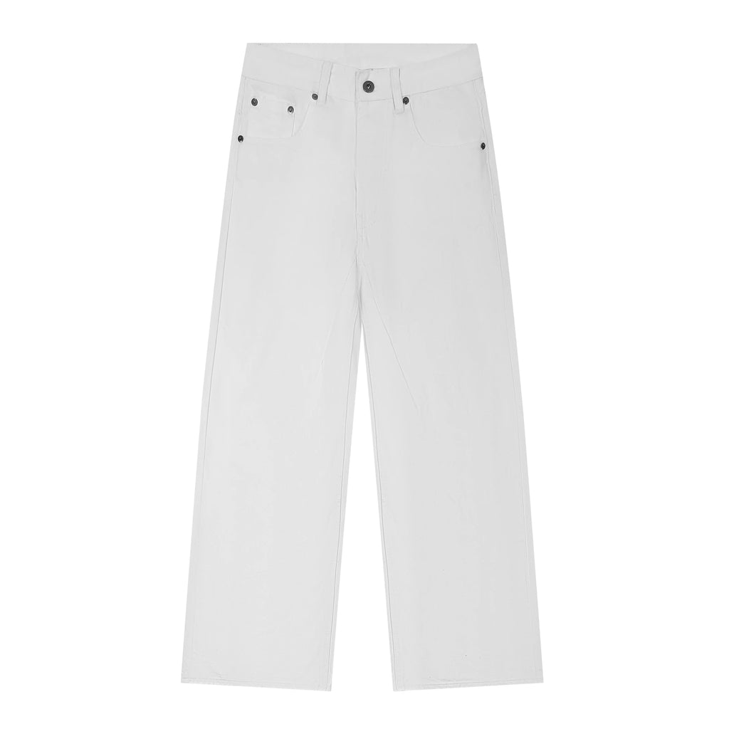 Fyredwrld Cream selvedge denim jeans