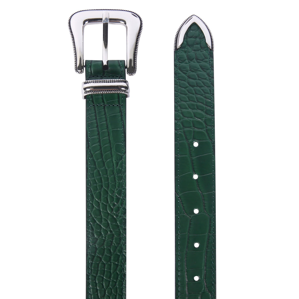 Fyredwrld Green Crocodile Belt