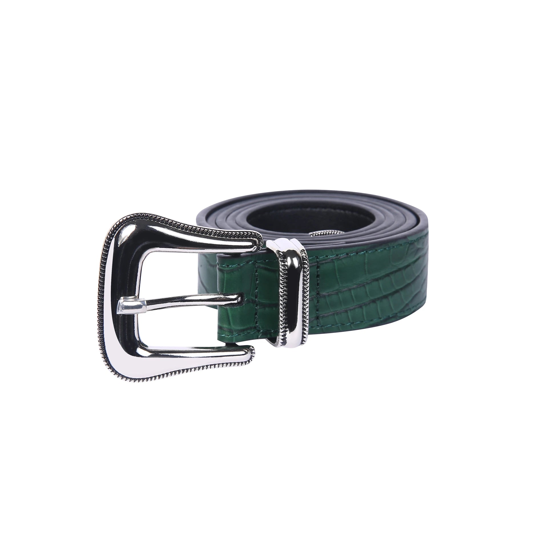 Fyredwrld Green Crocodile Belt