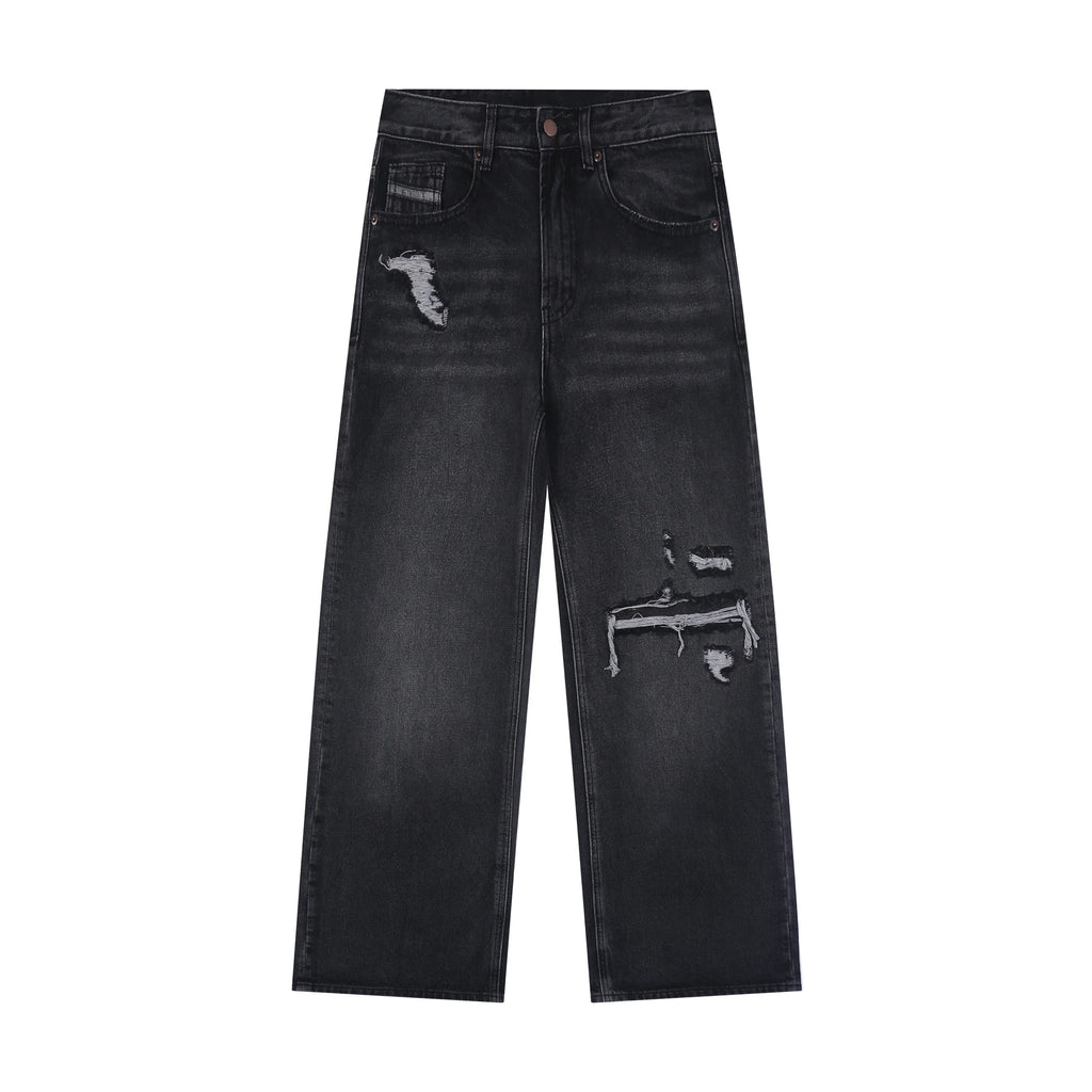 Fyredwrld Ripped Faded Jeans
