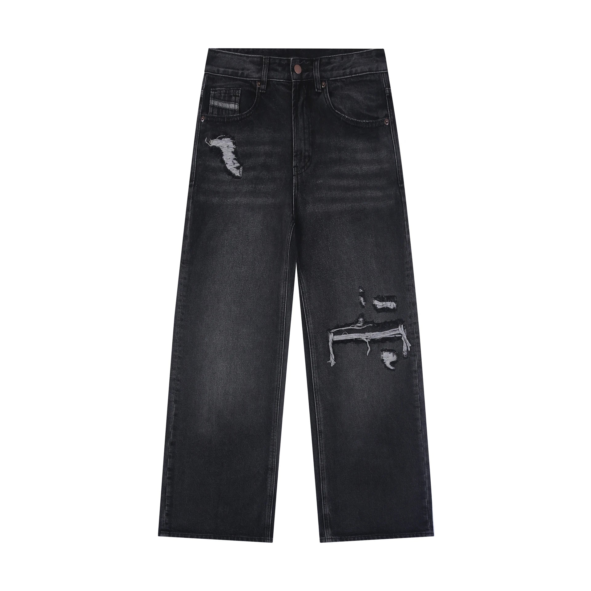 Fyredwrld Ripped Faded Jeans