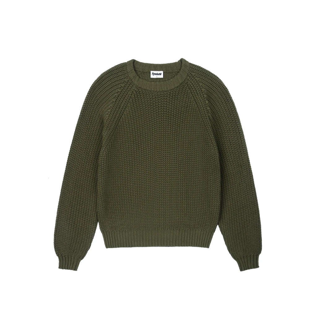 Fyredwrld garments 3 gauge knit green