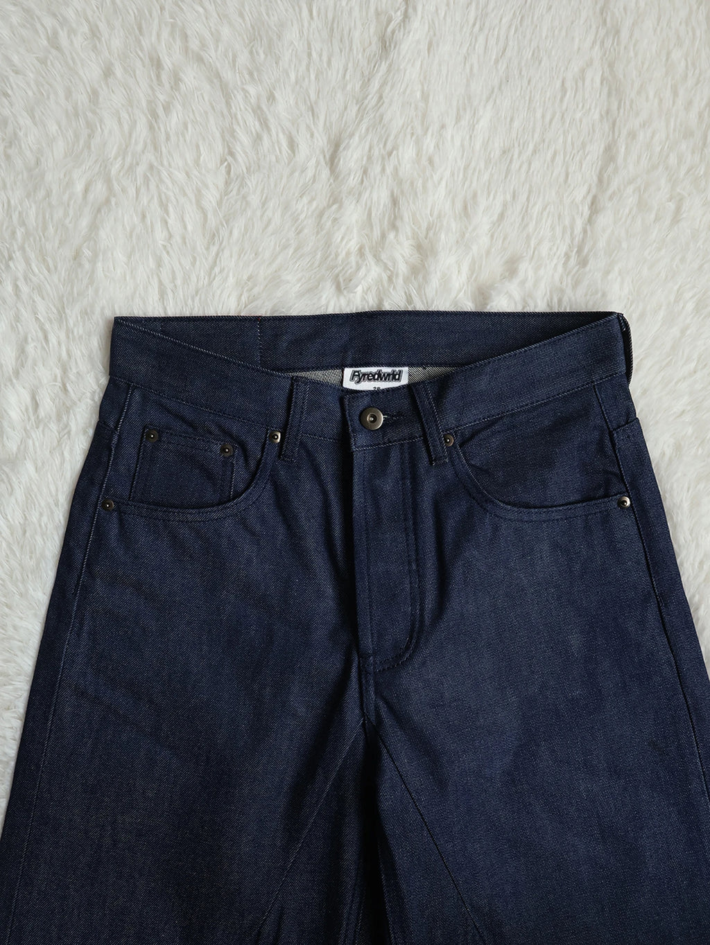 Firemade navy japanese selvedge denim