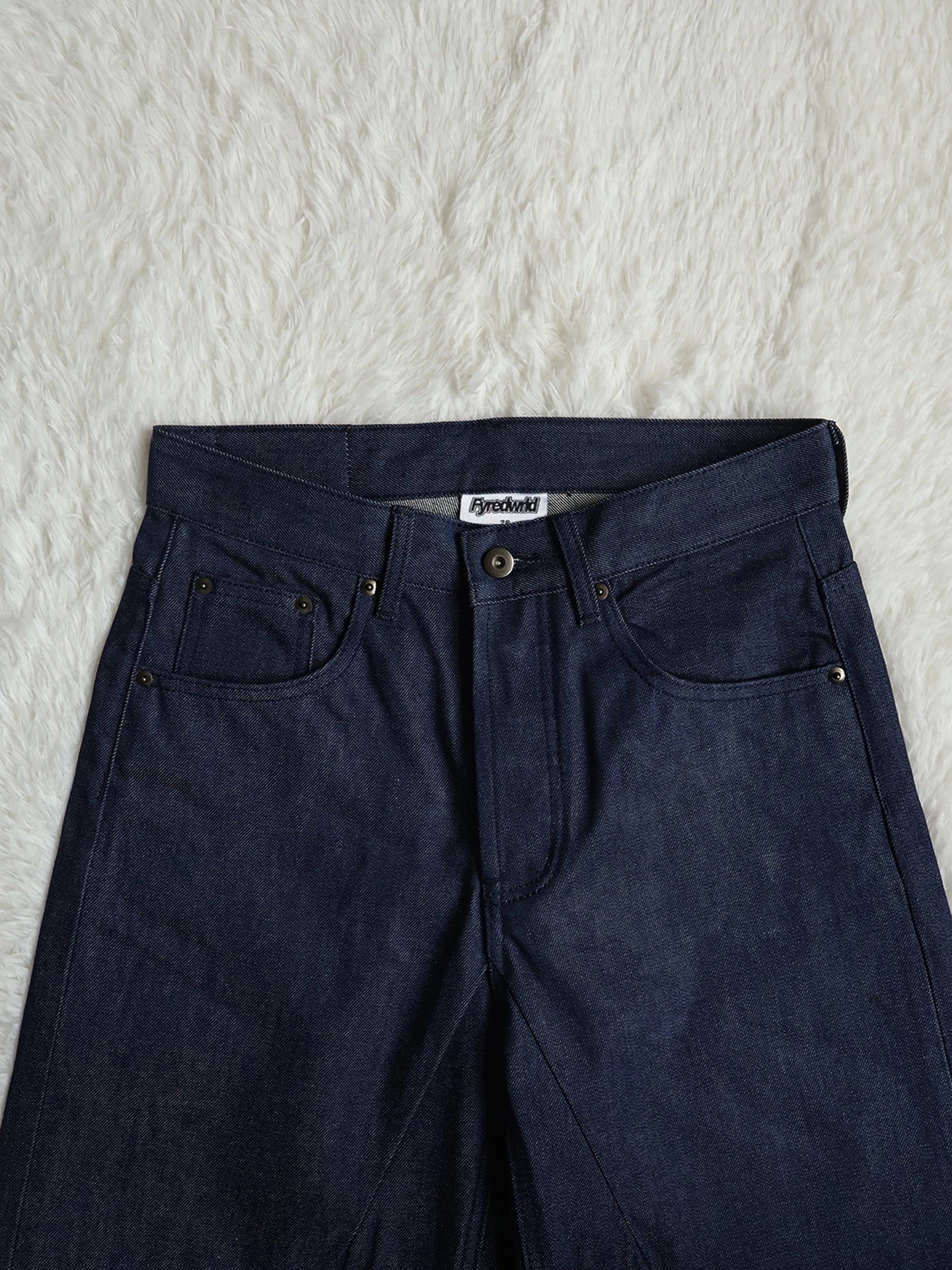 Firemade navy japanese selvedge denim