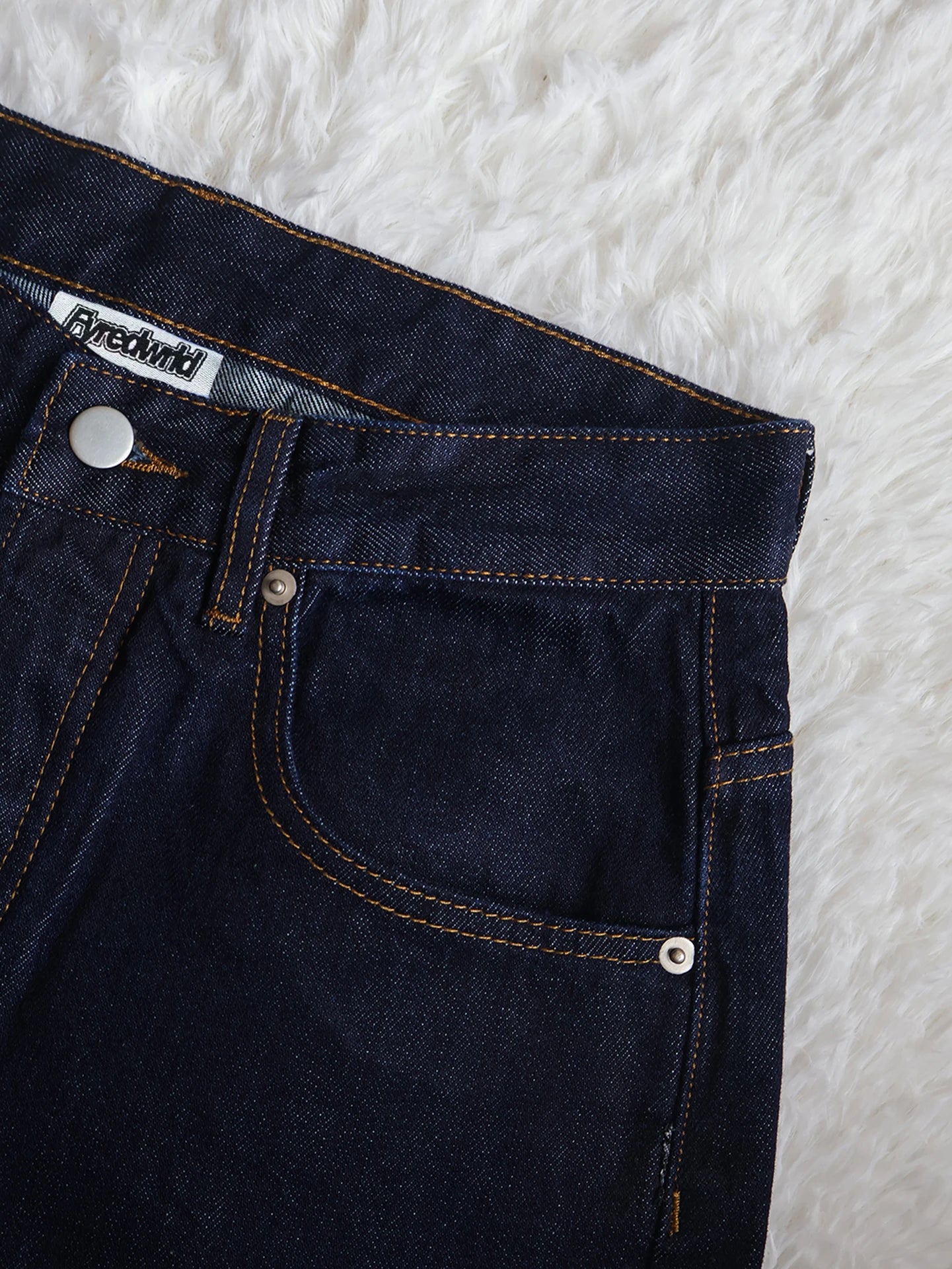 Firemade navy japanese selvedge denim