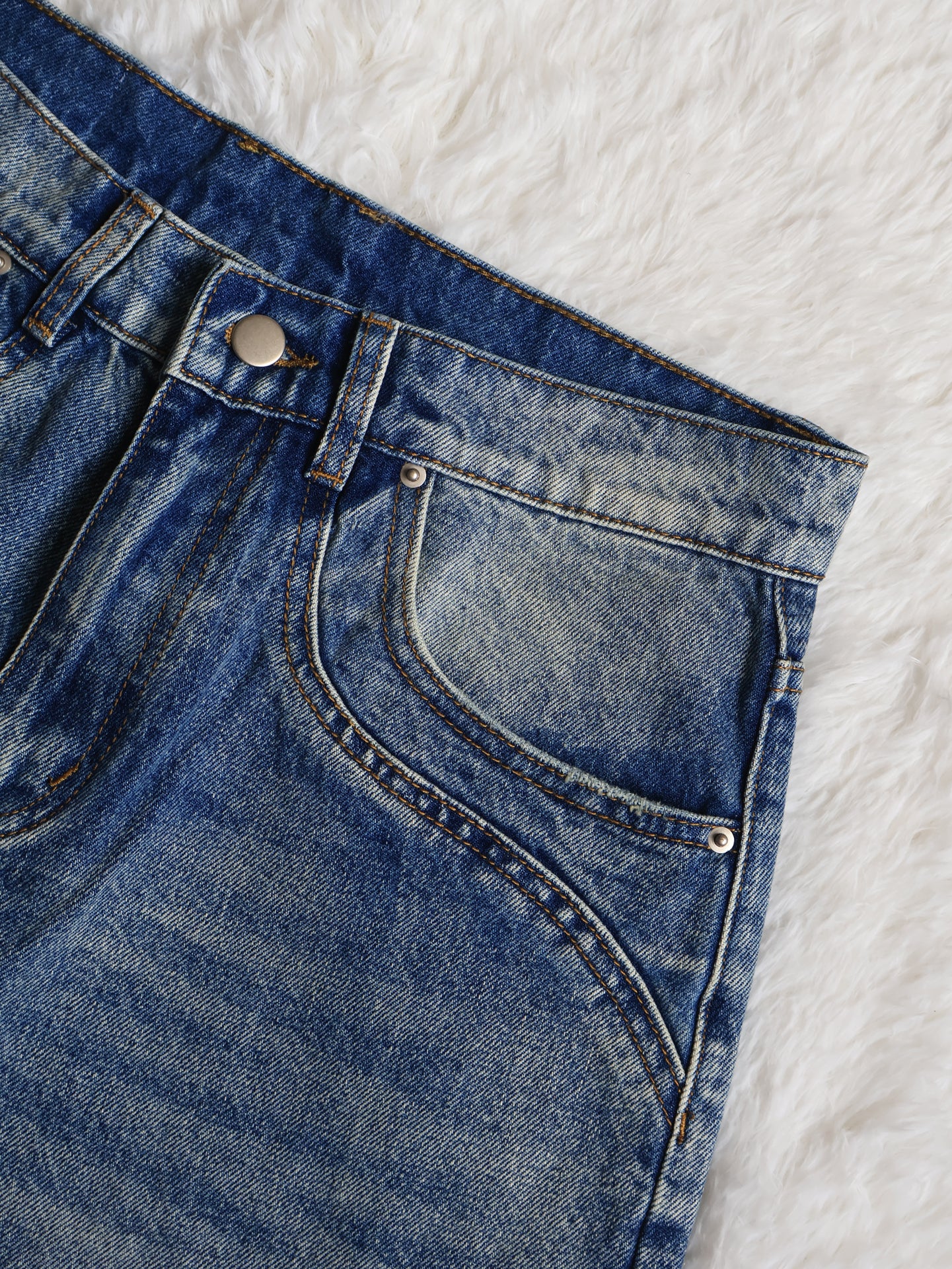 Fyredwrld Rinsed Denim jeans