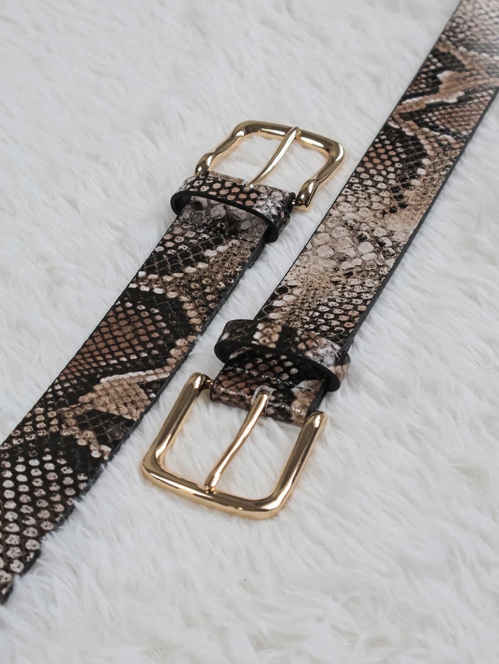 Fyredwrld Snake Skin Belt