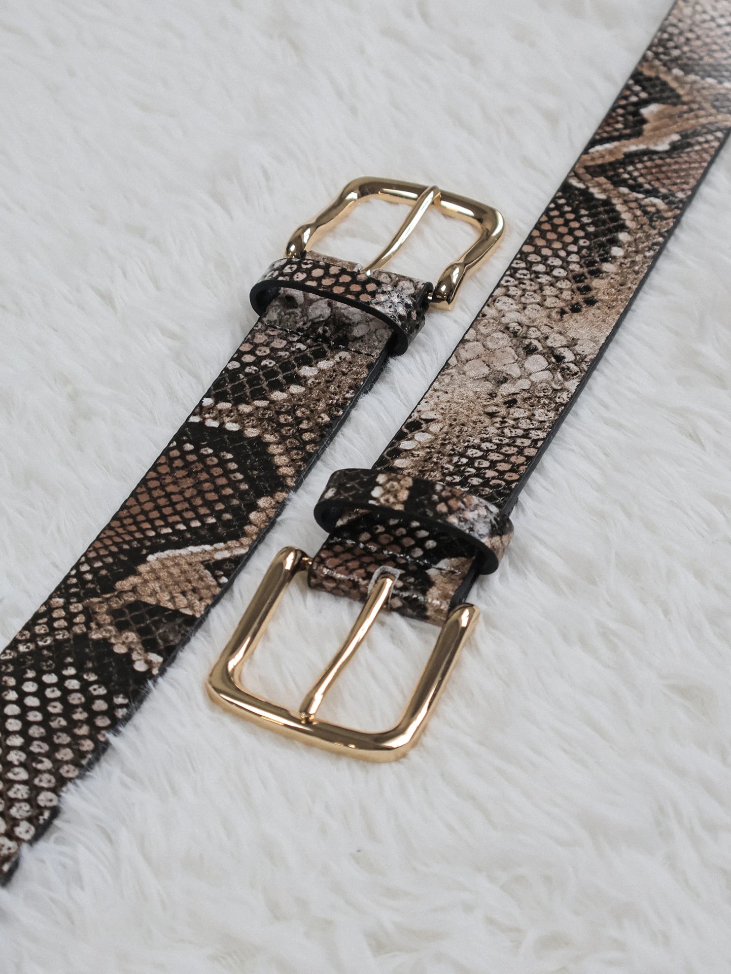 Fyredwrld Snake Skin Belt