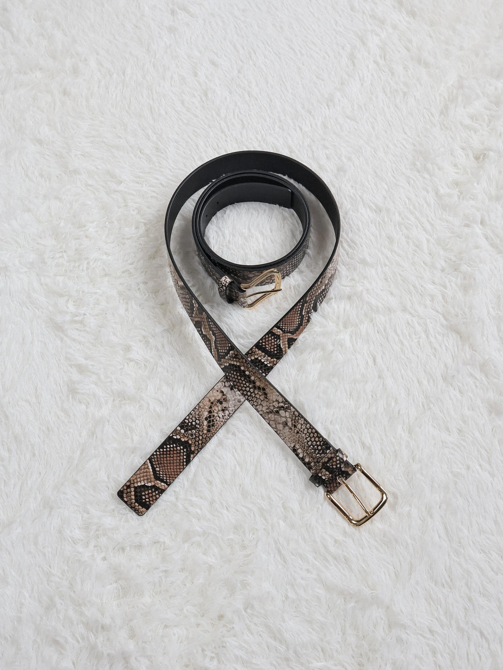 Fyredwrld Snake Skin Belt