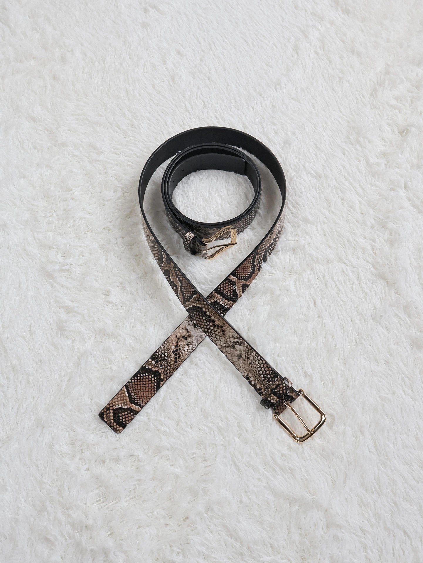 Fyredwrld Snake Skin Belt