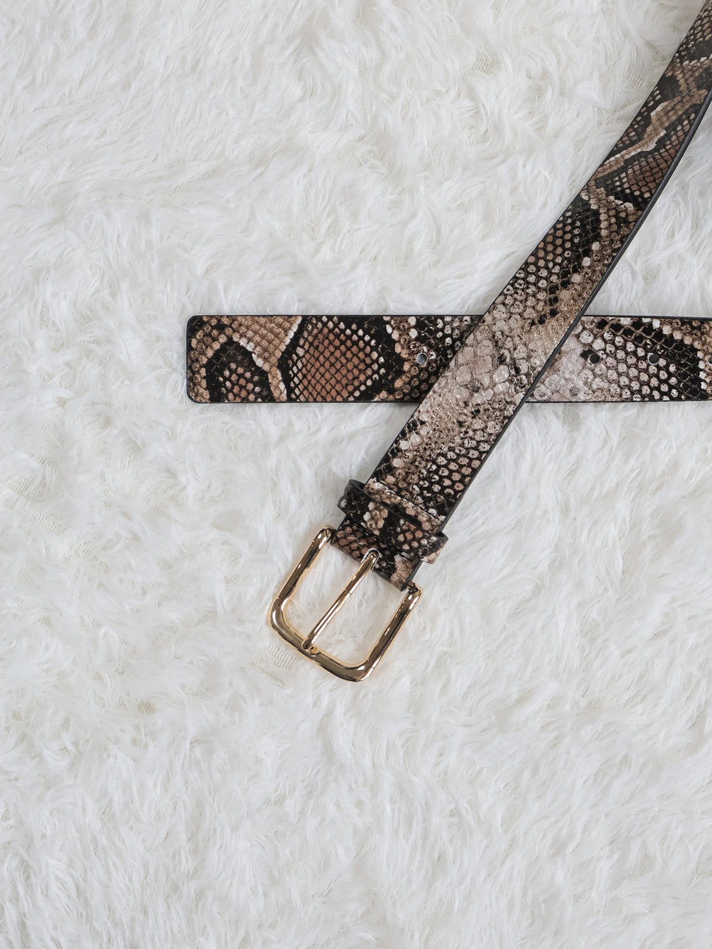Fyredwrld Snake Skin Belt