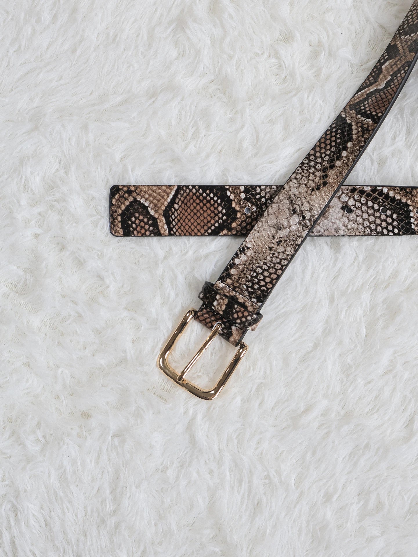 Fyredwrld Snake Skin Belt