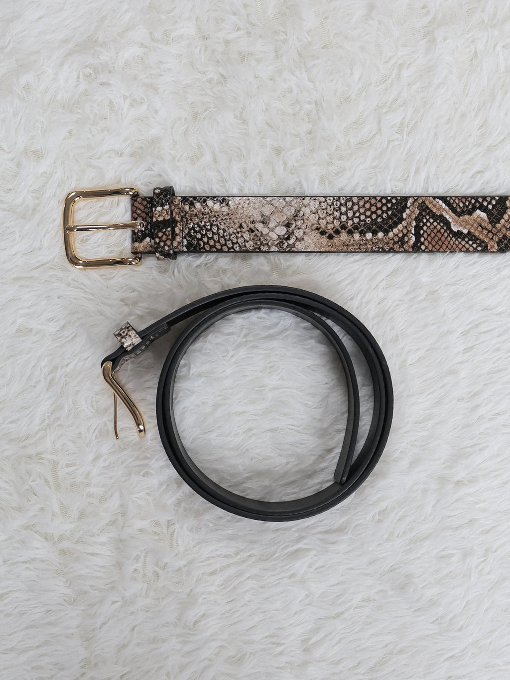 Fyredwrld Snake Skin Belt