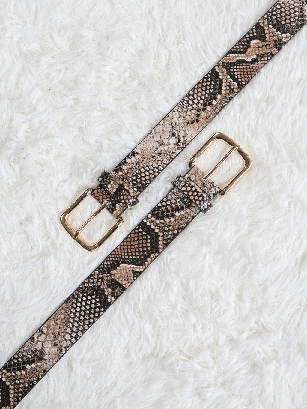 Fyredwrld Snake Skin Belt