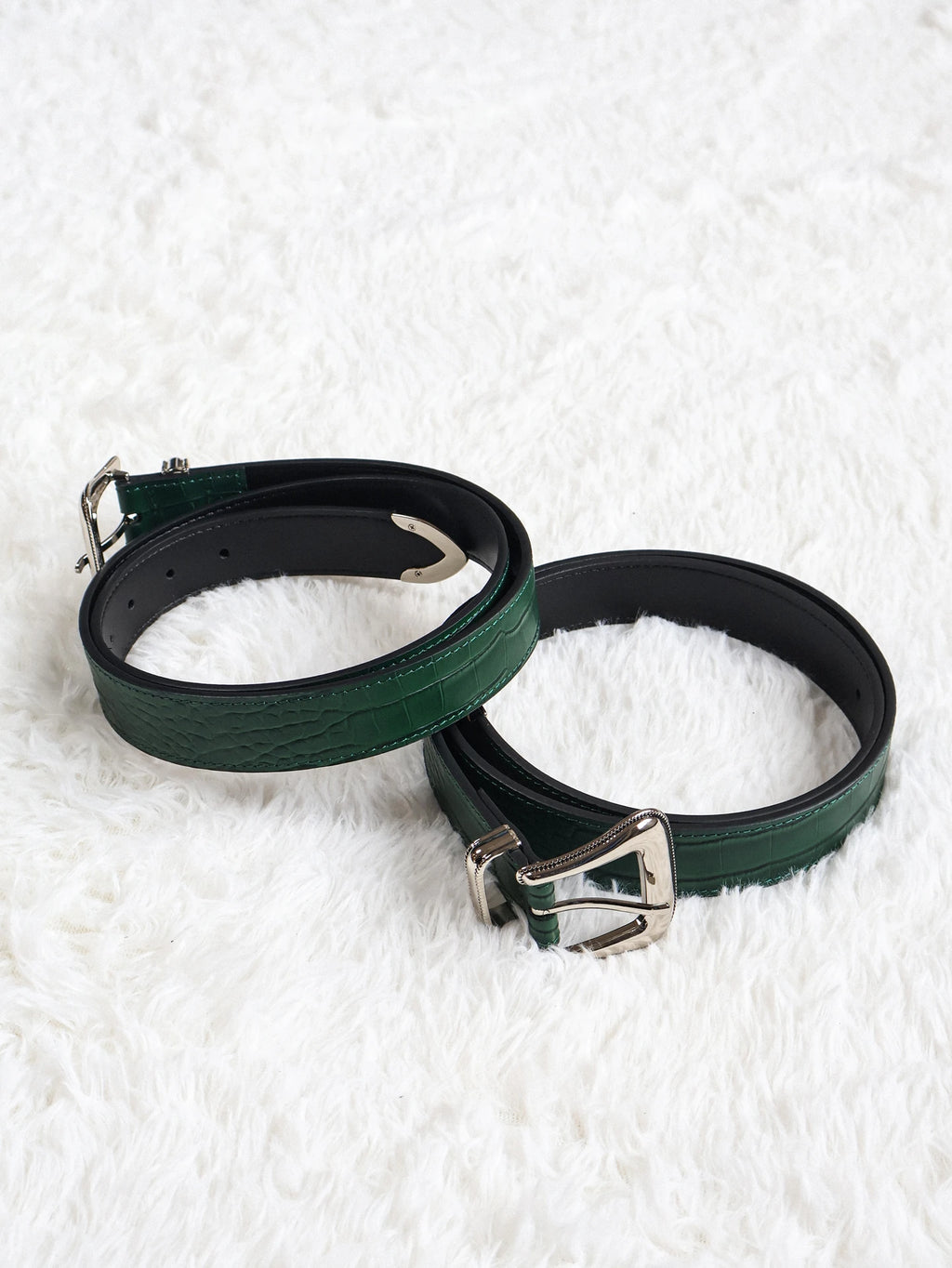 Fyredwrld Green Crocodile Belt