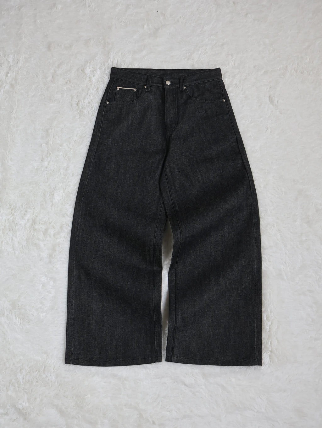 Fyredwrld black japanese selvedge denim