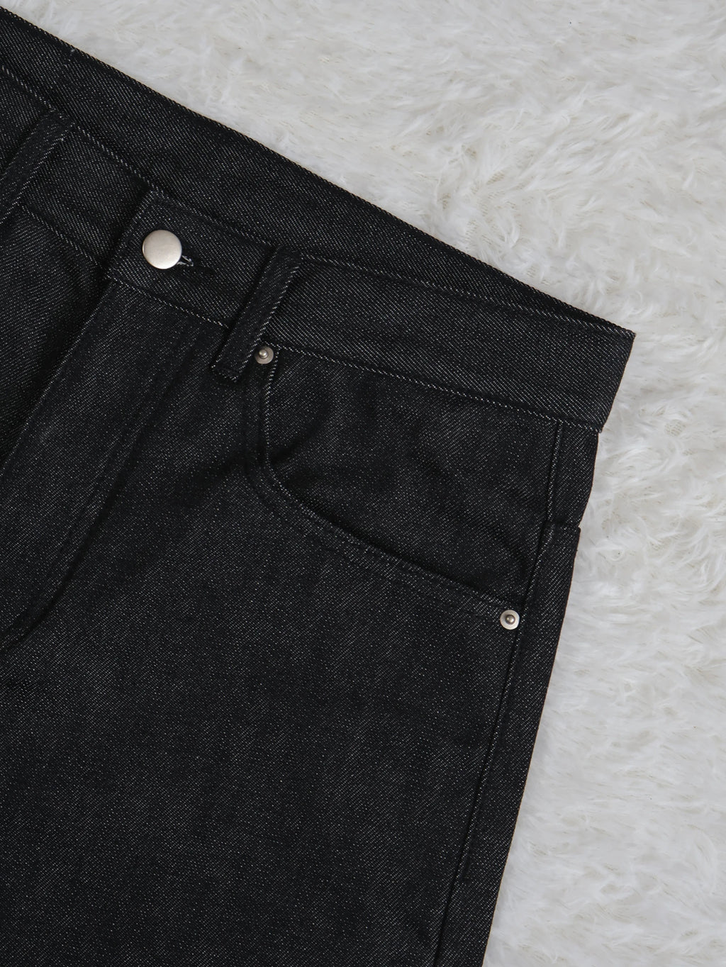 Fyredwrld black japanese selvedge denim