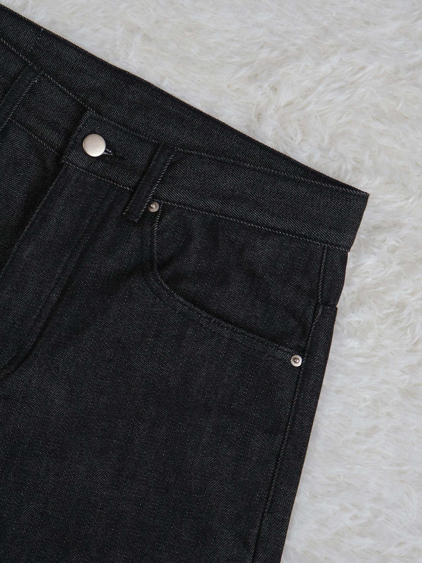 Fyredwrld black japanese selvedge denim