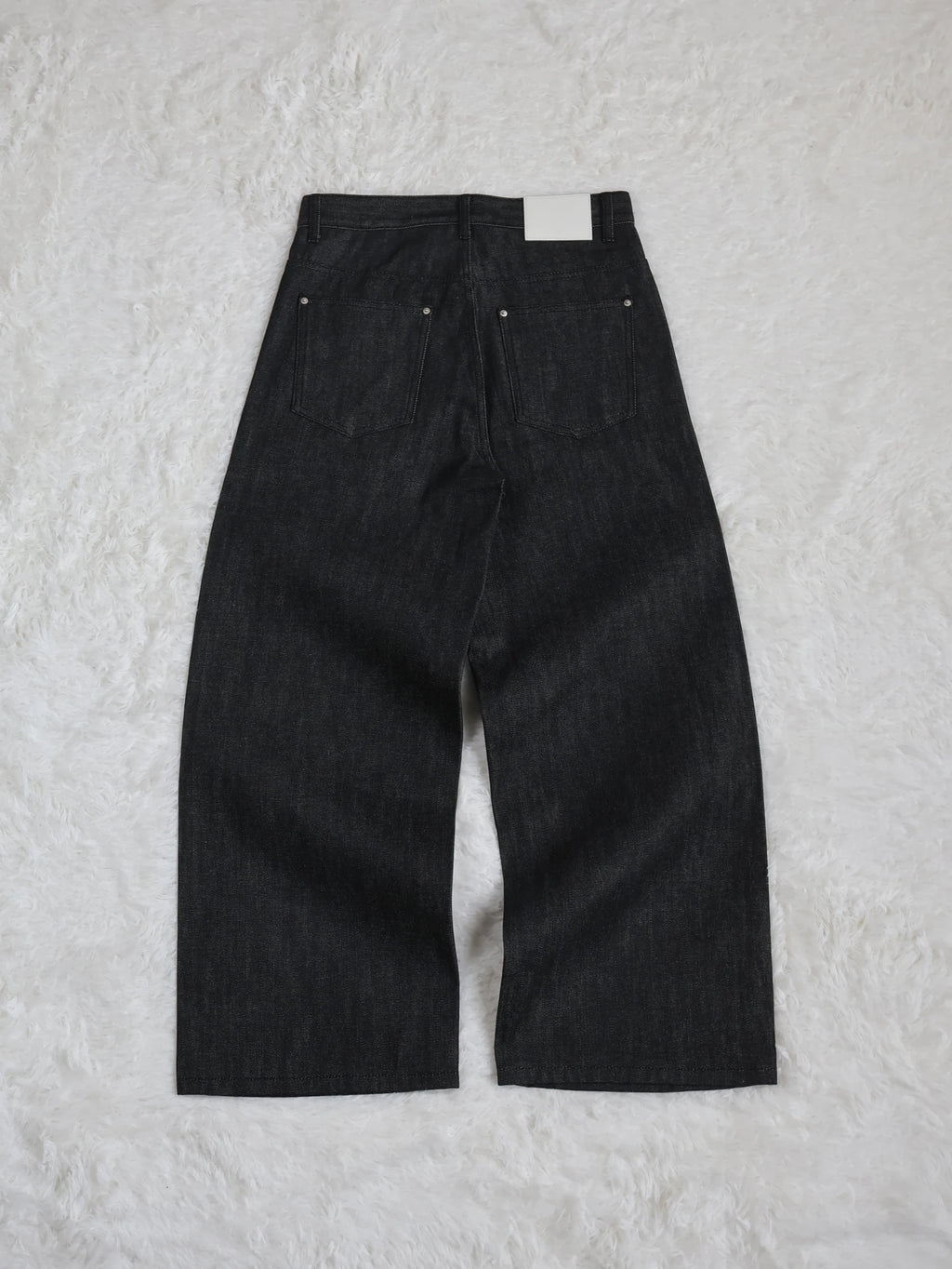 Fyredwrld black japanese selvedge denim