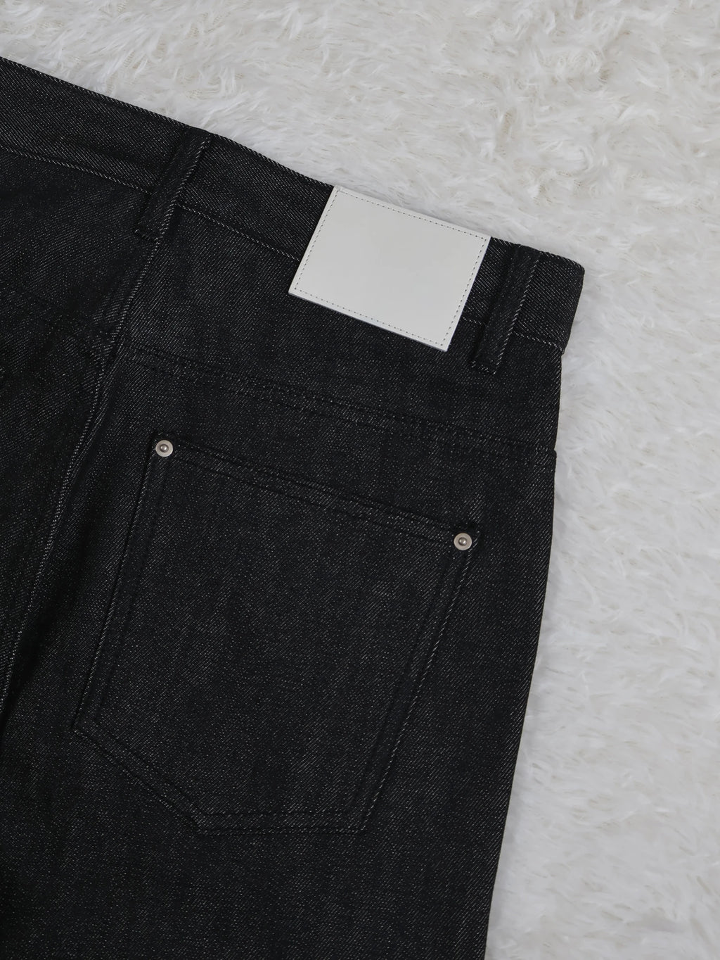 Fyredwrld black japanese selvedge denim