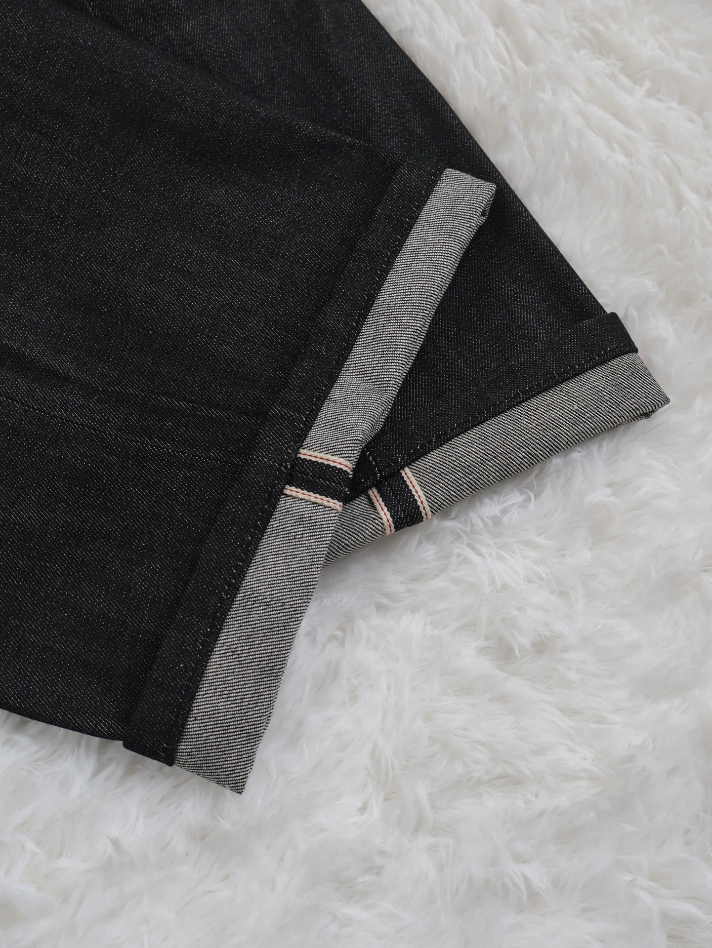 Fyredwrld black japanese selvedge denim