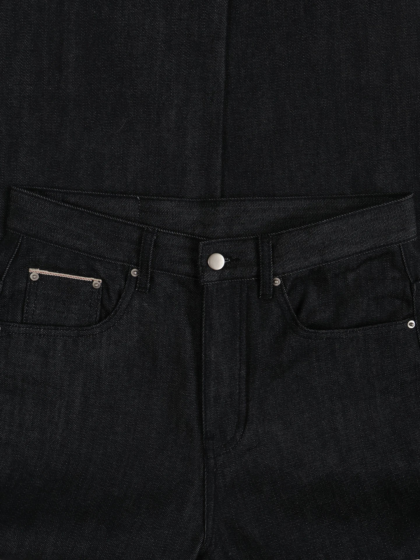 Fyredwrld black japanese selvedge denim