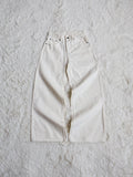 Fyredwrld Cream selvedge denim jeans